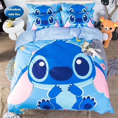 jogo de cama stitch havan - jogo cama havan